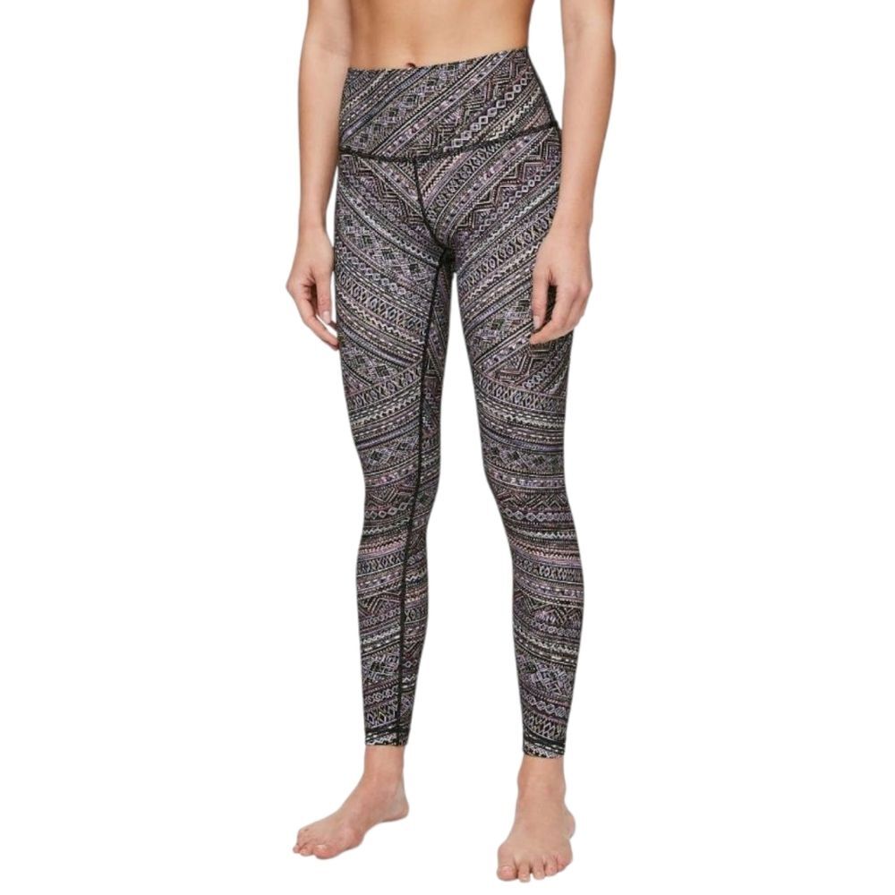 Lululemon Wunder Under High-Rise Tight 28" Tribal Pace Size 10